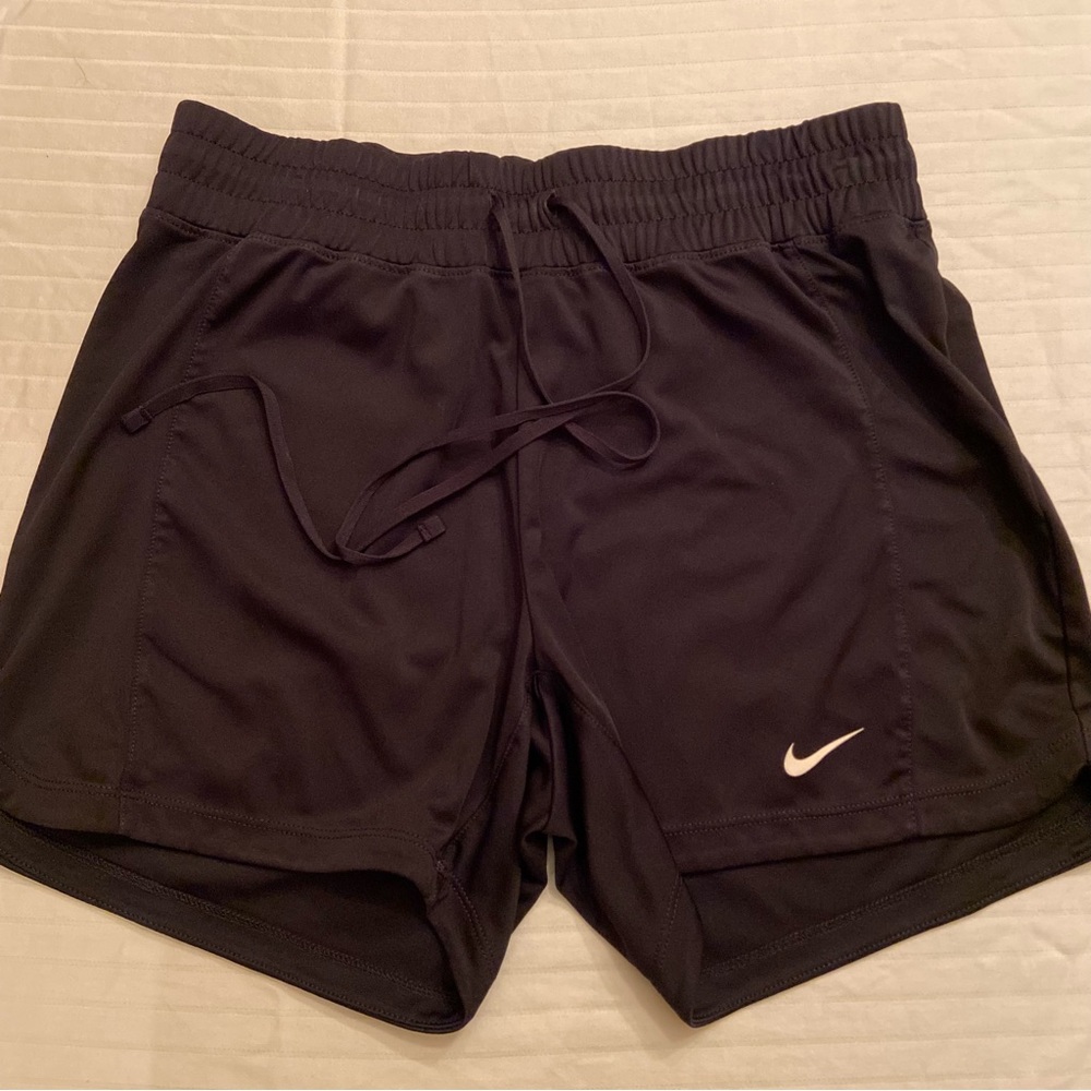 Nike Dri-Fit Black Running Shorts Drawstring Women’s Small S